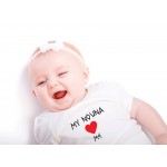 My Nouna and Nouno LOVE Me - Greek Infant One Piece